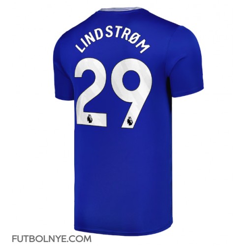 Camiseta Everton Jesper Lindstrom #29 Primera Equipación 2024-25 manga corta